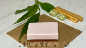 CHERRY ALMOND BATH BAR