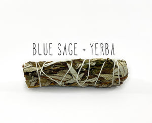 BLUE SAGE + YERBA