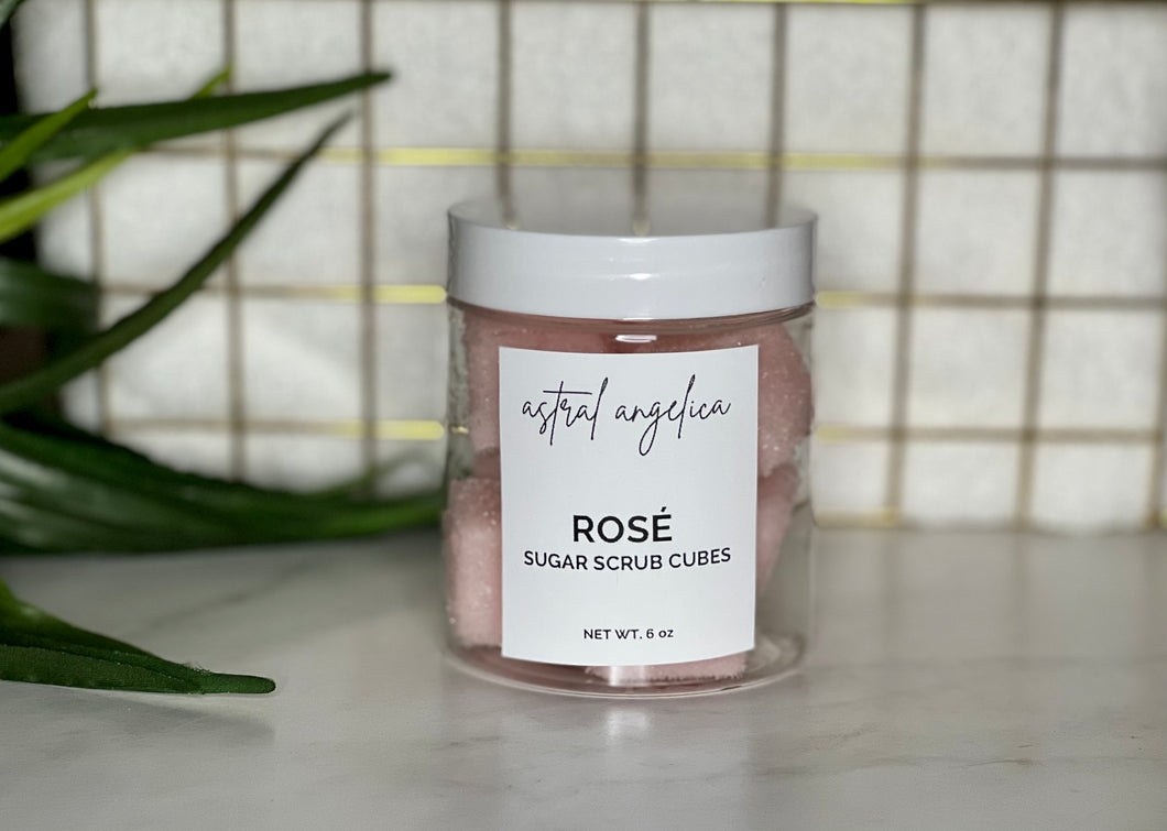 ROSÉ SUGAR SCRUB CUBES