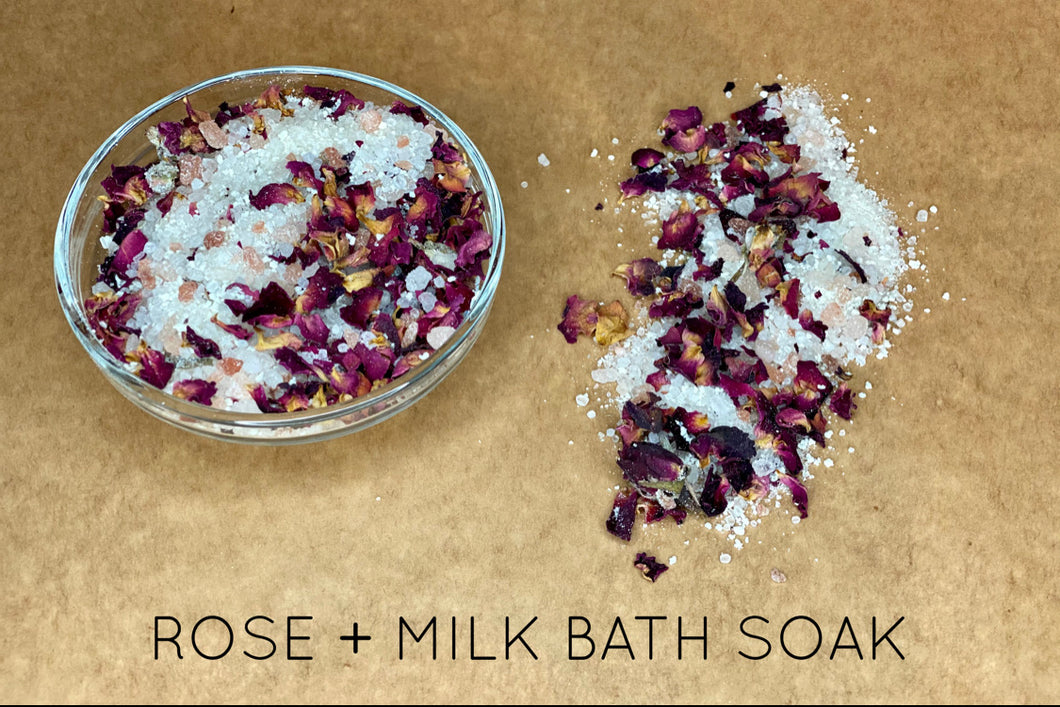 ROSE + MILK GODDESS BATH SOAK